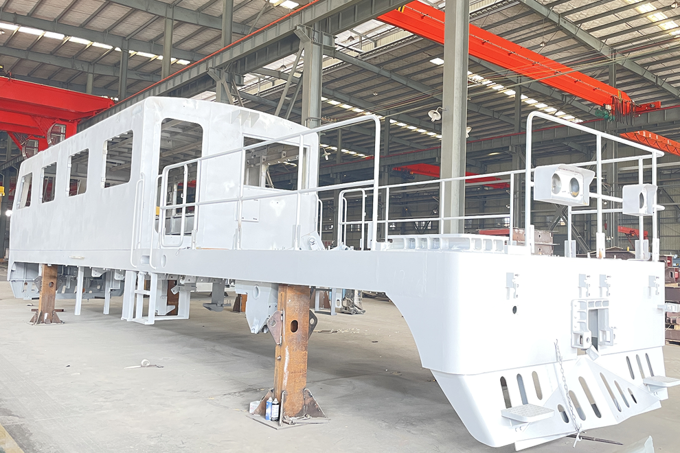 The renovation project of the train
