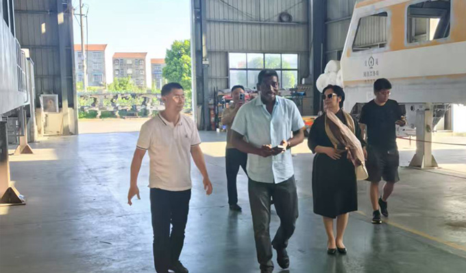 Zambian Delegation Visits Our Company